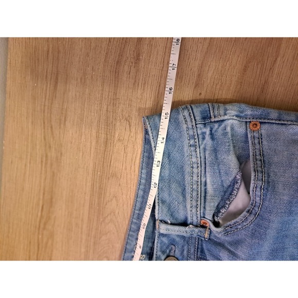 American Eagle Blue Denim Jeans Kick Boot Stretch W30 - Picture 4 of 5